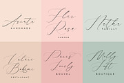 Flavinda Wedding Calligraphy Font, a Script Font by RantautypeStudio (Thumbnail 11 of 16)
