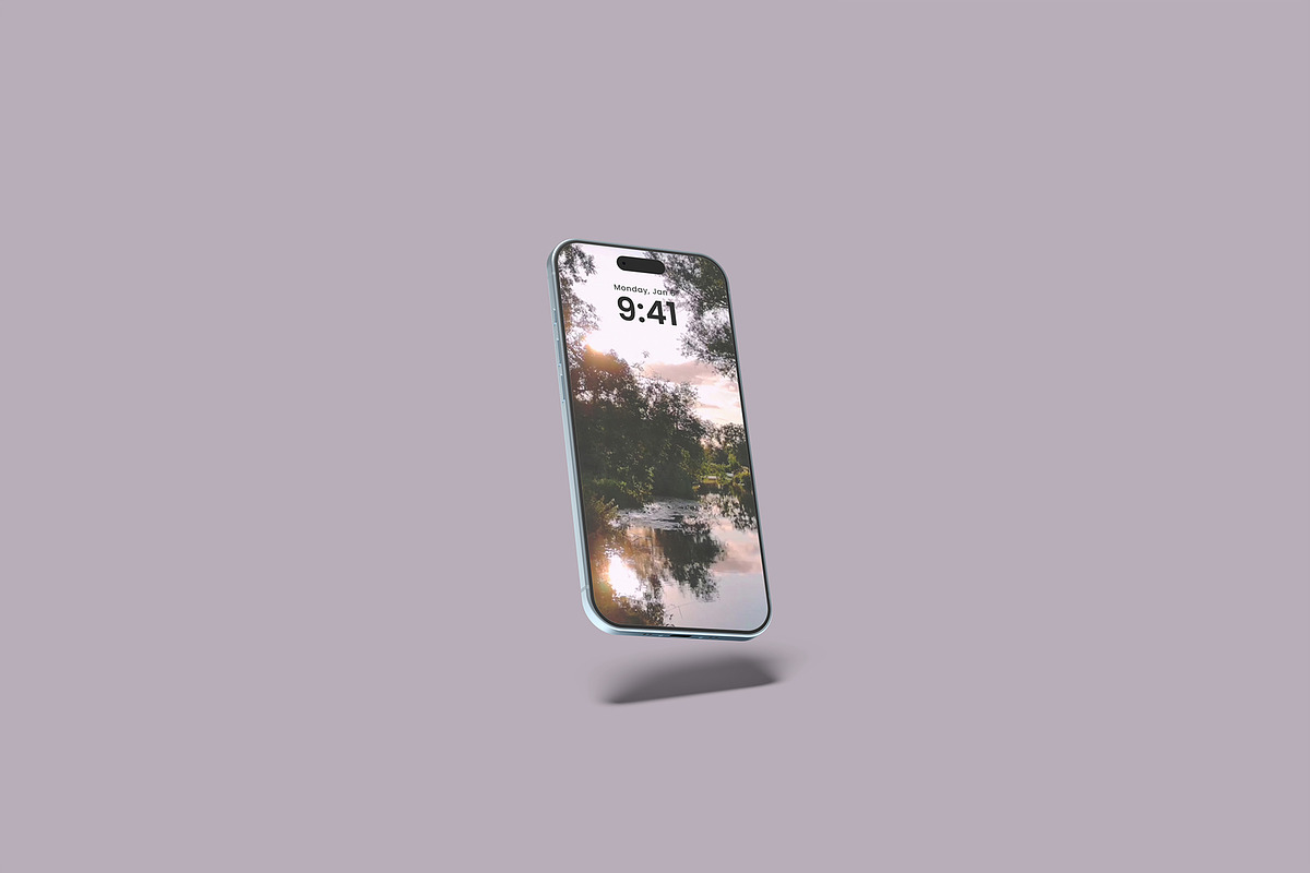 iPhone 17 Air Mockup, an iPhone Mockup by rizalamora (Photo 3 of 11)