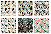 Cute Abstract Doodle Pattern Pack, an Illustration by Designworld (Thumbnail 4 of 6)