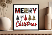 Merry Christmas PNG, an Illustration by Black Bird Studio (Thumbnail 4 of 4)