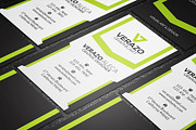 Creative Vertical Business Card, a Business Card Template by Verazo (Thumbnail 3 of 3)