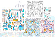 Cleaning service collection, an Object Graphic by Karina.sketch (Thumbnail 2 of 4)