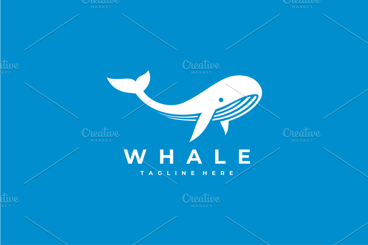 Whale Logo, a Branding & Logo Template by yopie (Photo 2 of 3)