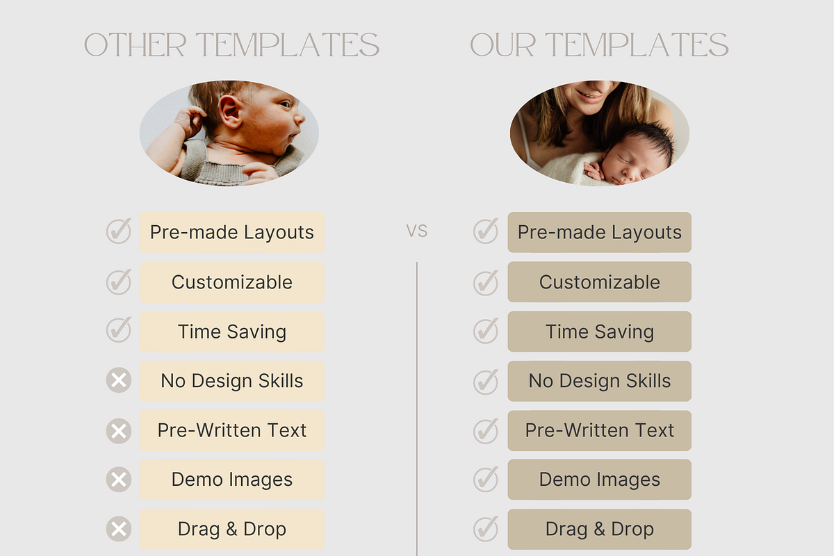 TEAL Newborn Photography Guide, a Magazine Template by Signature Edits (Photo 6 of 11)