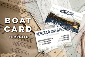 Boat Card Template