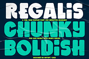 Regalis - Chunky Bold Type, a Sans Serif Font by NuType (Thumbnail 7 of 12)