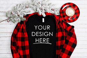 Bella Canvas Shirt Mock Up