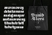 Black Great Typeface, a Blackletter Font by alit design (Thumbnail 17 of 20)