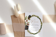 Watercolor Clipart-VELVET CHRISTMAS, a Decorative Illustration by Beigetime (Thumbnail 15 of 17)