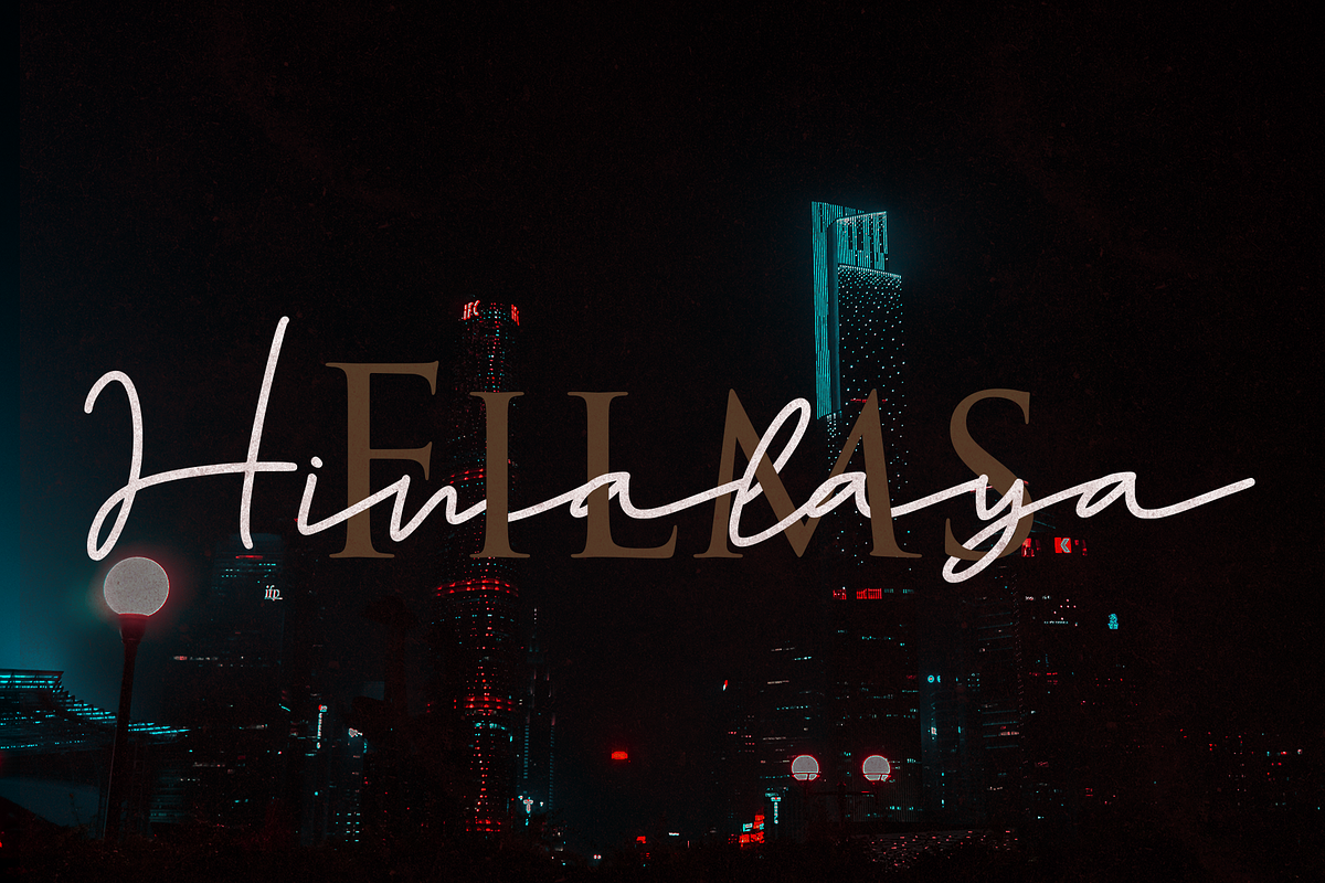Andalusia - Signature font, a Script Font by BearyType Studio (Photo 2 of 7)