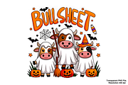 Bull Sheet PNG, Halloween Png, a Graphic by Clipart Bloom (Thumbnail 1 of 2)