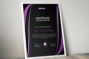 Certificate Word | PSD | AI, a Stationery Template by Curve Design (Thumbnail 2 of 3)