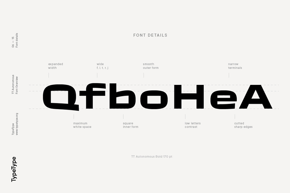 TT Autonomous, a Sans Serif Font by TypeType (Photo 6 of 15)