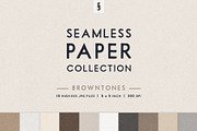 Browntone Seamless Paper Backgrounds, a Texture Graphic by Section Type (Thumbnail 1 of 6)
