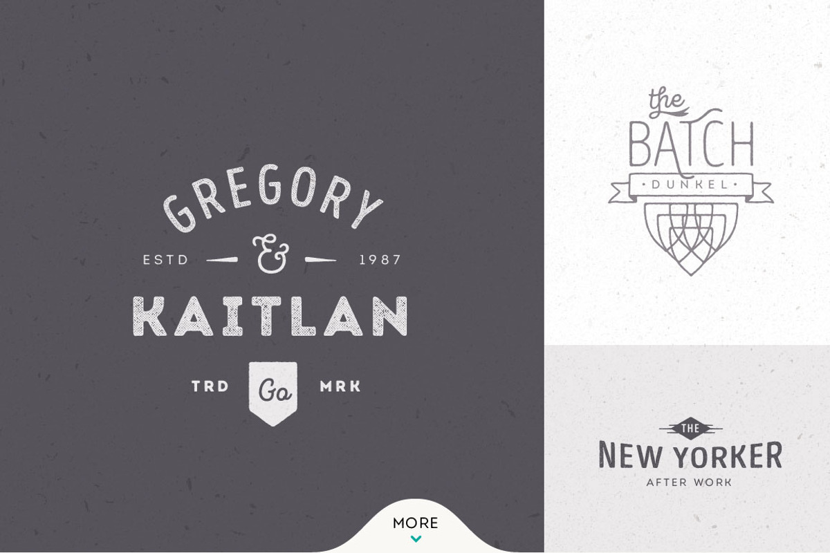 Intro Rust - pack of 214 fonts preview 5