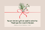 Snowy Giggles is a Christmas font, a Font by Brown Cupple (Thumbnail 3 of 12)