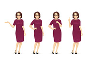 Business mature woman kit, a Technology Illustration by Volha Hlinskaya (Thumbnail 2 of 9)