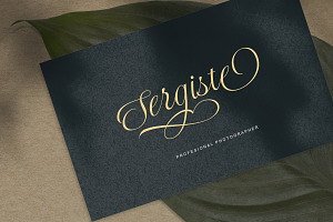 Radiate - Stylish Wedding Script