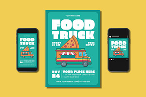 Food Truck Flyer Set