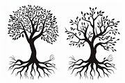 8 Tree of Life Vector Collection, an Illustration by BIPLOB EXPERT (Thumbnail 6 of 9)