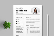 Clean Resume Layout, a Resume Template by MightyDesign (Thumbnail 2 of 9)