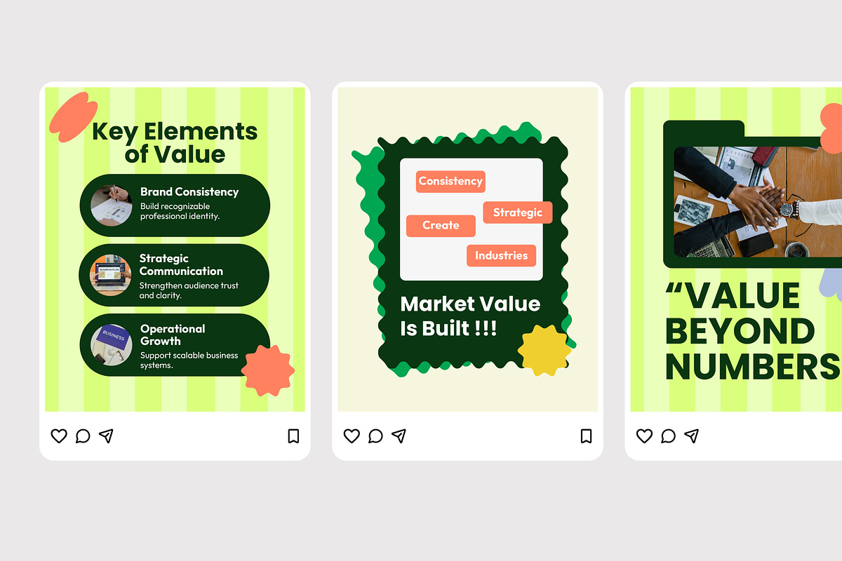 Value Beyond Numbers Instagram Post, a Social Media Template by Izdihaar_Studio (Photo 4 of 4)