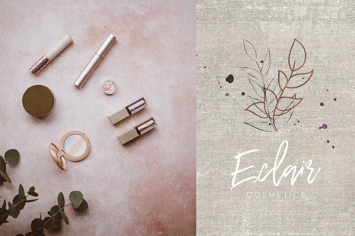 Floral Watercolor Graphics Set, a Texture Illustration by Honey & Jazz Co. (Photo 5 of 14)