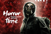 SALE - Horror Time Photoshop Action, an Action Add-On by DuoFankaar (Thumbnail 1 of 10)