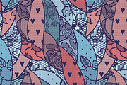 3 Lacy seamless vector patterns, a Pattern Graphic by tamara.comotomka (Thumbnail 2 of 3)