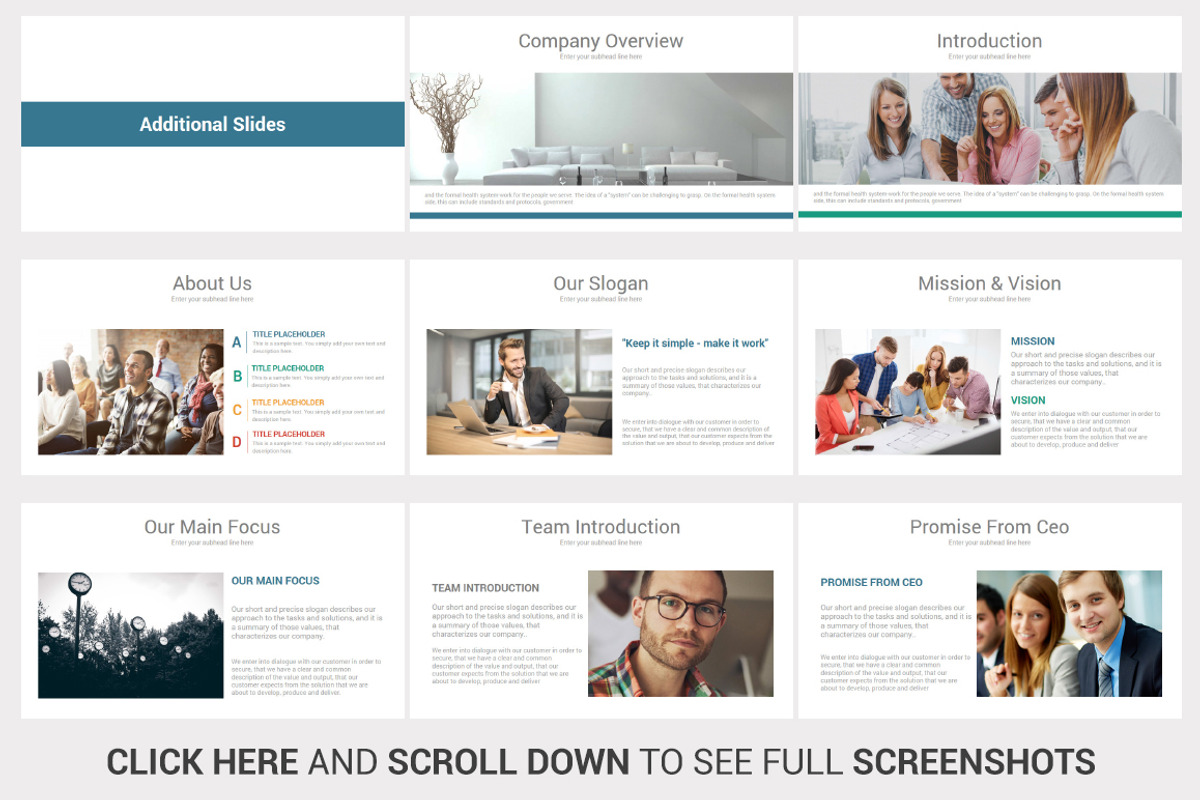 Project Planning PowerPoint Design, a Presentation Template by OceanArt (Photo 13 of 18)