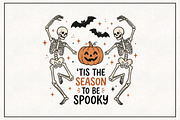 Skeleton Dance Halloween Sublimation, an Object Illustration by CraftArtStudio (Thumbnail 1 of 4)