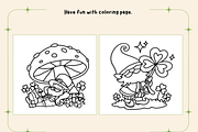 St.Patrick's Day Coloring Pages, a Seasonal Illustration by Design Station (Thumbnail 3 of 5)