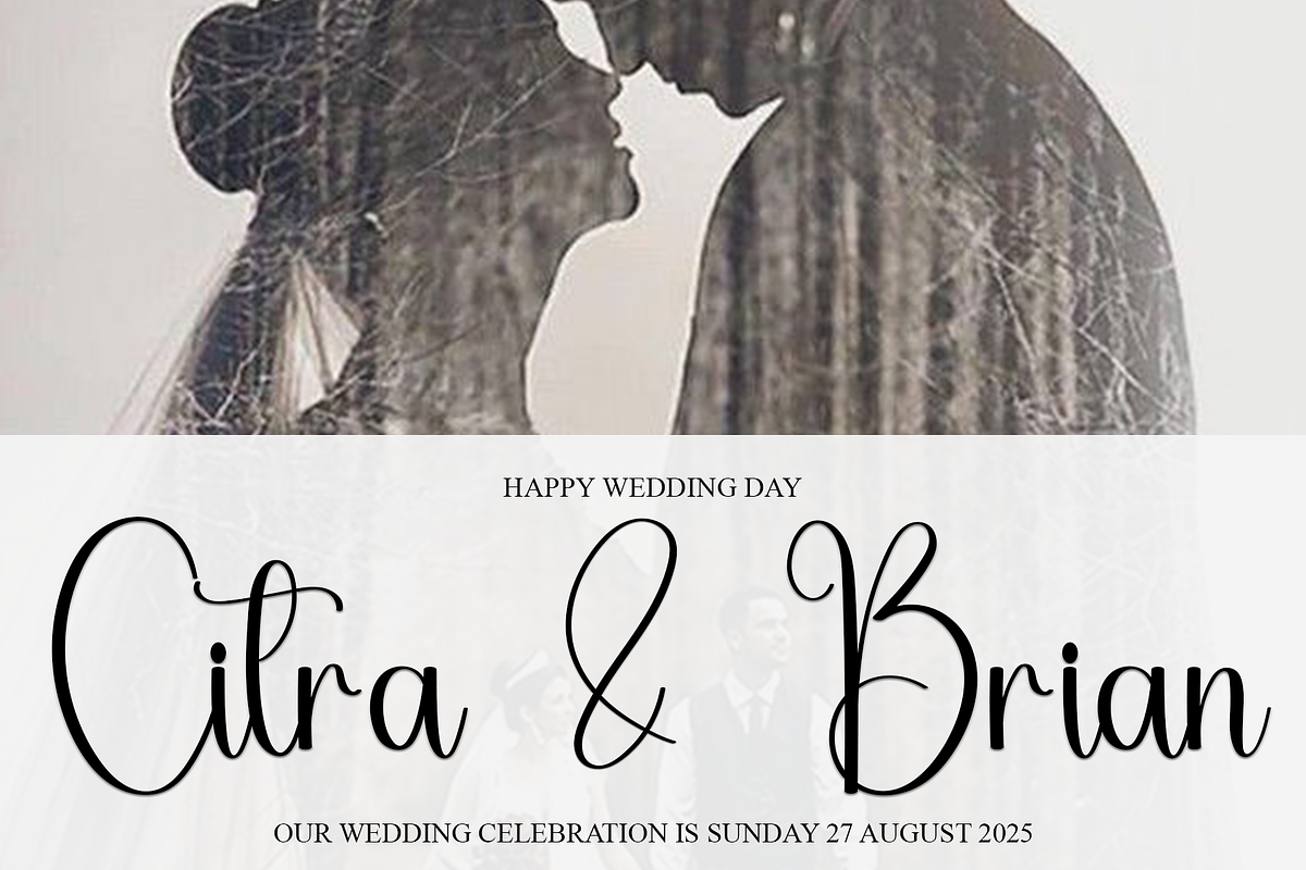 Angelina Calligraphy, a Handwritten Font by FreshTypeINK (Photo 8 of 8)