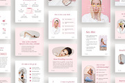 Health & Wellness templates, a Social Media Template by LiliesandBerries (Thumbnail 9 of 21)