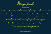 Bongstand – Elegant Handwritten Font, a Script Font by Basnistudio (Thumbnail 8 of 10)