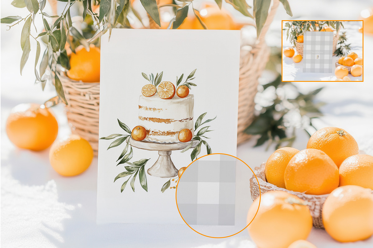 Frosted Citrus Card Mockup, a Product Mockup by NikiArts (Photo 7 of 8)