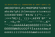 CS Ghita Mono – Monospaced Font, a Sans Serif Font by Craft Supply Co. (Thumbnail 3 of 8)