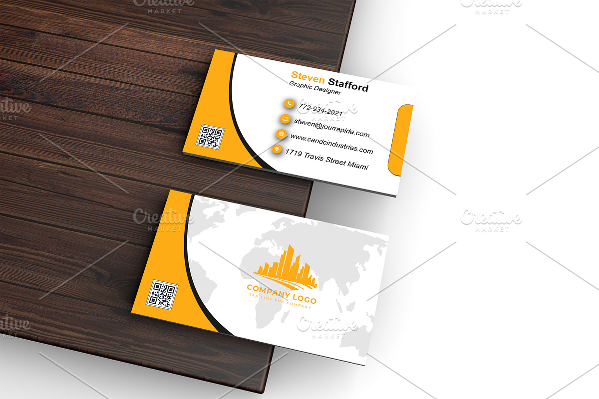Simple Business Card PSD preview 5