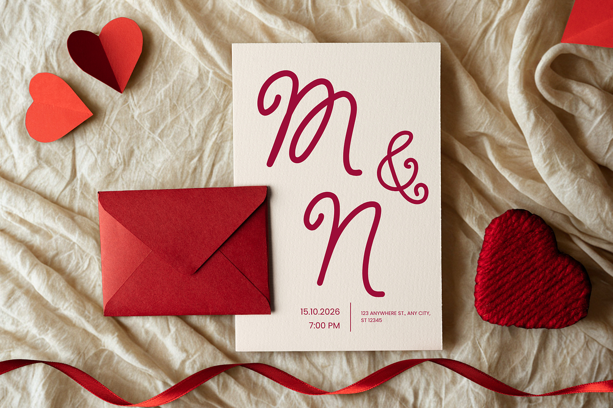 Lush Valentine is a Script font, a Script Font by Brown Cupple (Photo 7 of 9)