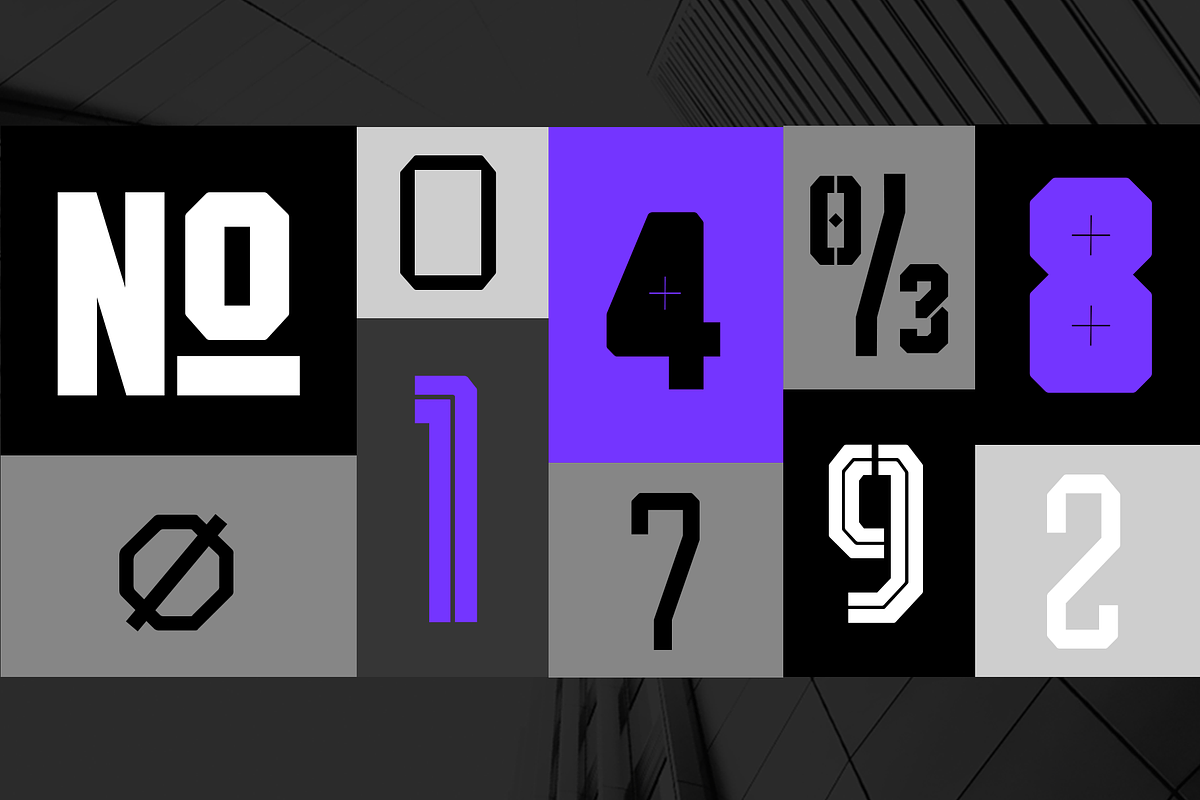 Reqnad Display Font Collection preview 5