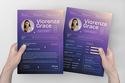 Modern Professional CV Resume, a Resume Template by Annora Studio (Thumbnail 3 of 5)