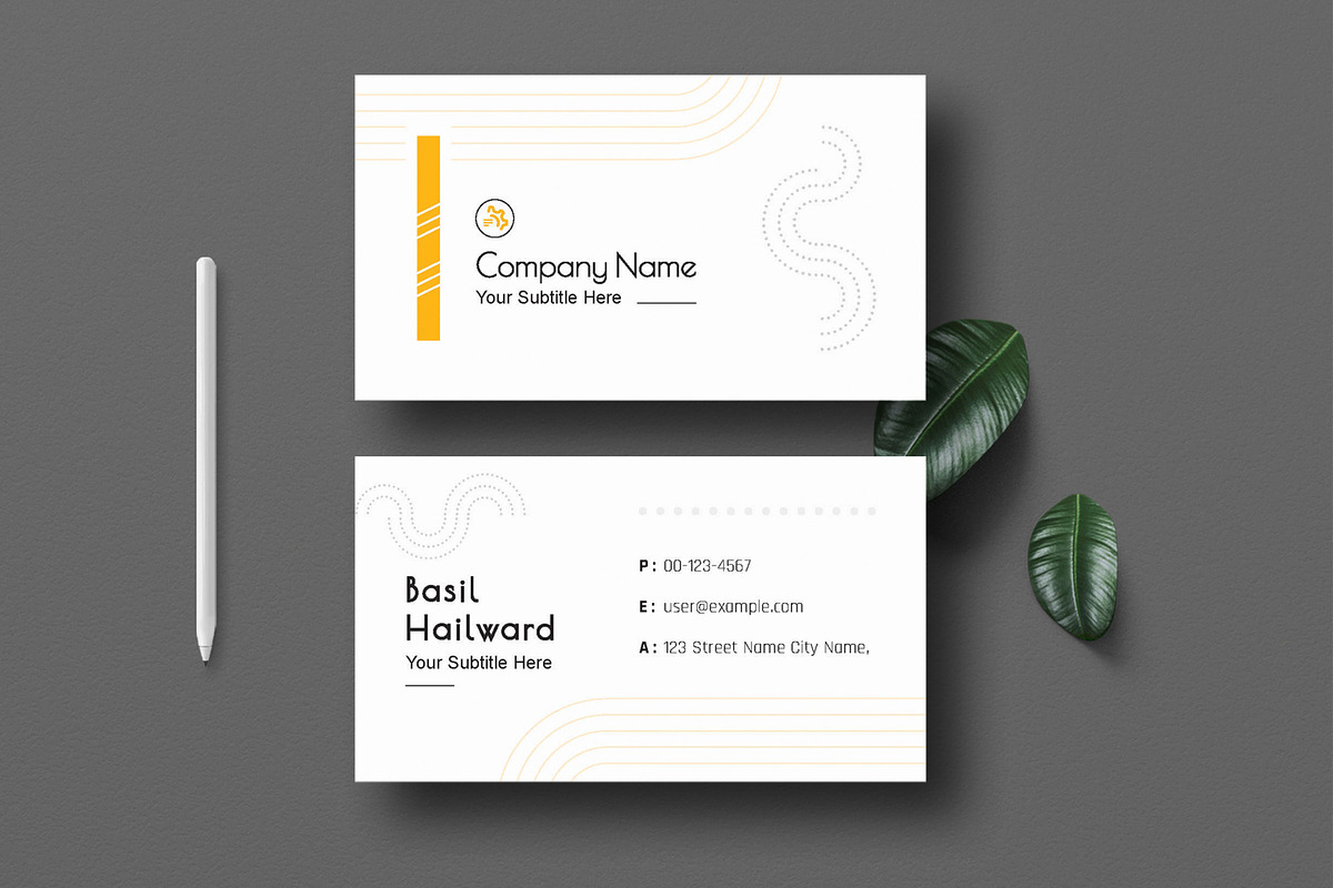 Business Card Design, a Business Card Template by MightyDesign (Photo 1 of 6)