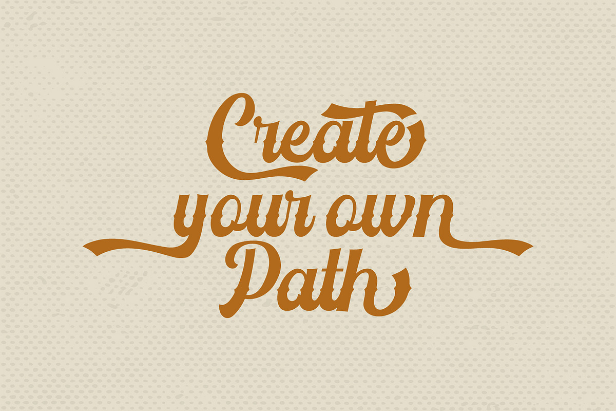 Vintage Feeling, a Script Font by Vintage Division (Photo 3 of 10)