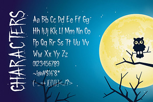 Rankday Halloween Font Plus Bonus