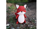 Rusty the Fox Sewing Pattern (PDF), a Print Template by Pink_bloom (Thumbnail 4 of 7)