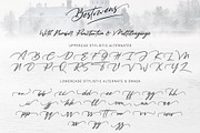 Bestowens Family, a Script Font by Letterara (Thumbnail 7 of 16)