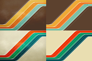 Retro Stripes Backgrounds