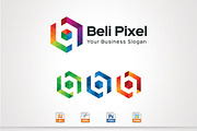 B,P Letter Logo, a Branding & Logo Template by stock6design (Thumbnail 1 of 2)