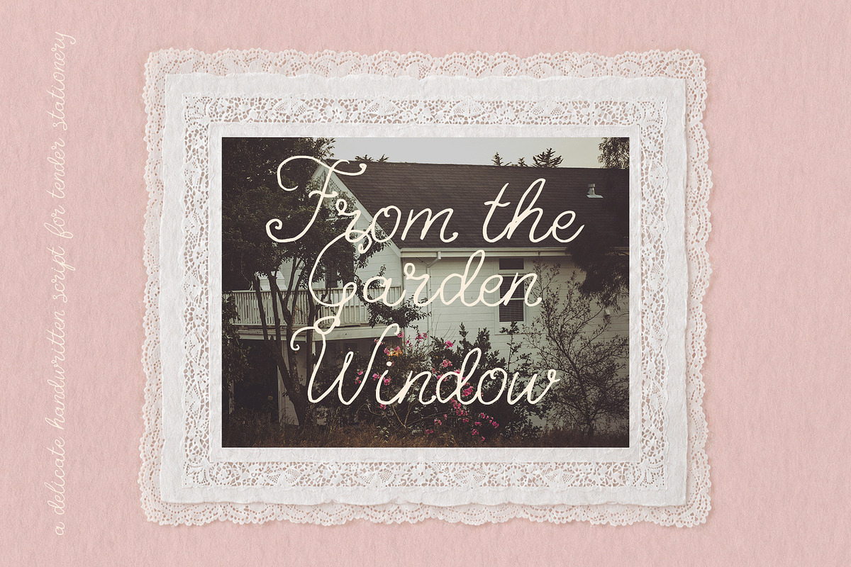 Dear Amelie - Delicate Script Font, a Handwritten Font by BilberryCreates (Photo 5 of 9)