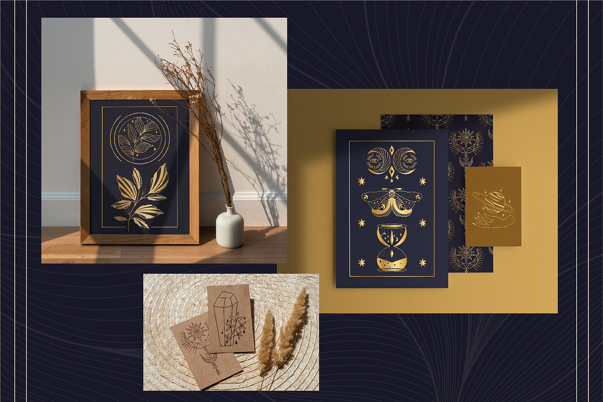 Celestial mystic collection, a Decorative Illustration by BAGIRA | Studio (Photo 6 of 7)